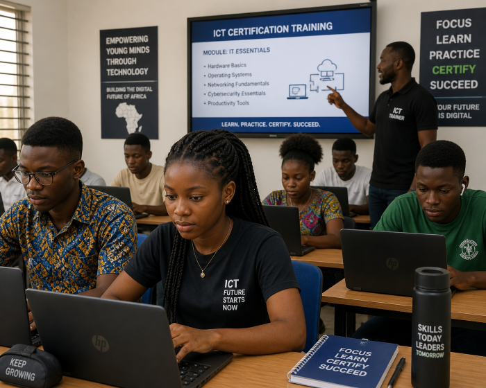 ICT training classroom